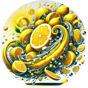 Lemon Crazy_Circular Lemon Crazy (Quantity 12)