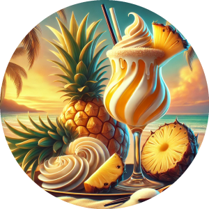 Vanilla Pinapple Margarita_Circular Vanilla Pineapple Margarita (Quantity 12)
