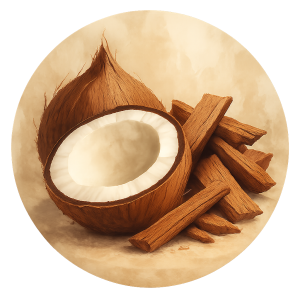 Santal Coconut Santal Coconut (Quantity 12)