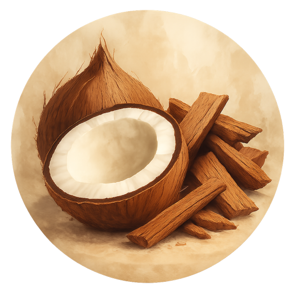 Santal Coconut (Quantity 12)