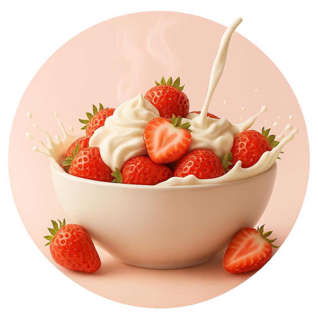 Strawberries and Cream (Quantity 12)